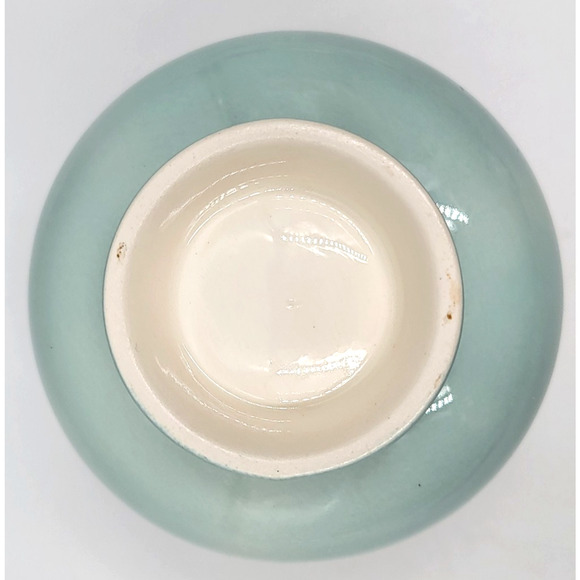 Sevron Powder Blue Lace Footed Sugar Bowl Silver Trim 1950's Coffee Without Lid - Picture 8 of 8